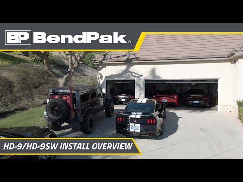 BendPak HD-9 Series Four-Post Lifts: Install Overview