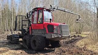 Komatsu XF 875-0 forwarder te koop - Foto 4 | Agronetto BE Komatsu XF 875-0 forwarder | Foto 4 - Agronetto