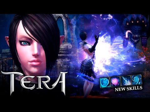 TERA - lvl 32 Sorceress - Revamped Class Update (4k@60fps) - F2P - KR