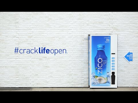 ZICO Coconut Water Vending Machine Experience in NYC