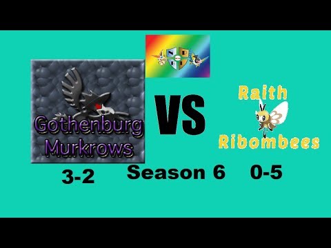 NPBL - Season 6 Week 6 - Gothenburg Murkrows VS Raith Ribombees