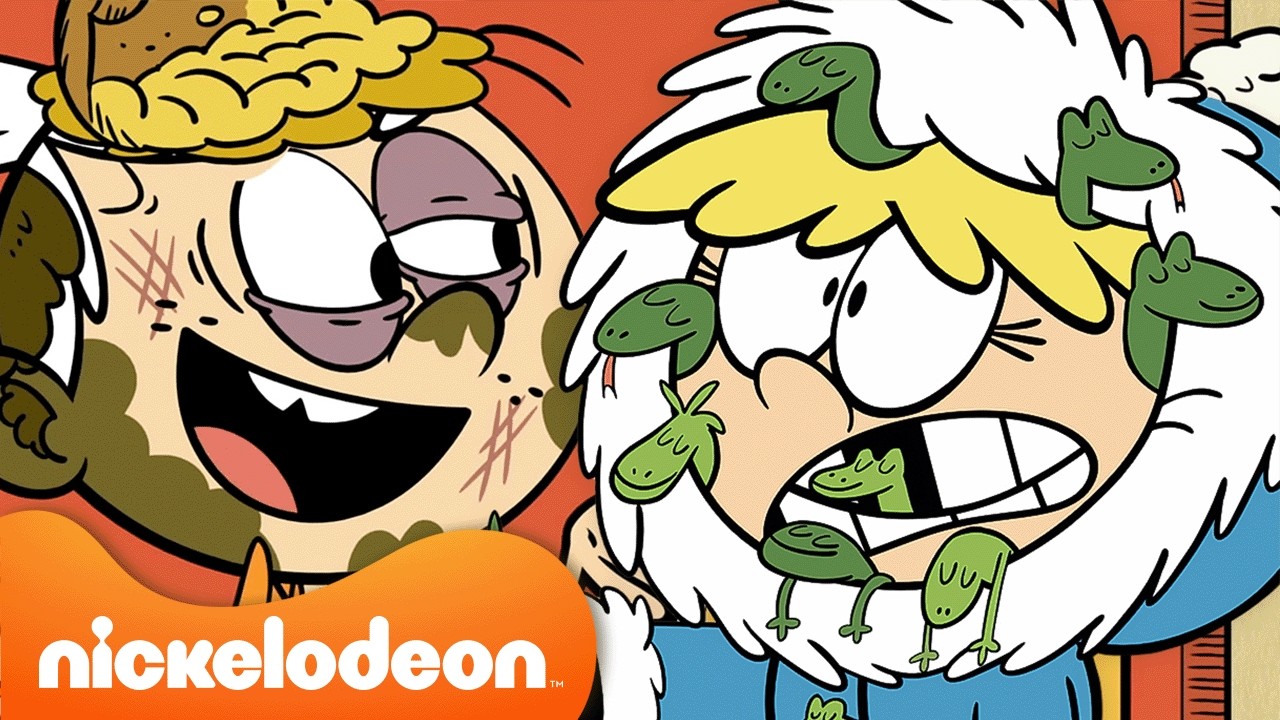 Loud House | 2 JAM momen PALING GILA keluarga Loud! 🤯🏠 | Nickelodeon Bahasa