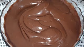 RECHEIO CREMOSO DE CHOCOLATE PARA BOLO NO POTE E COPO DA FELICIDADE