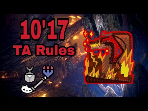 MHWI PC: M6★ A Fury to Rival a Volcano | Crimson Fatalis | Insect Glaive - 10'17"73 (TA Rules)