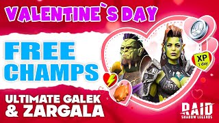 ST. VALENTINE'S DAY❤️‍🔥Raid Shadow Legends FREE CHAMPIONS FOR ALL❤️‍🔥NEW BONUS LINK