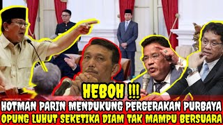 Download lagu HEBOH‼️Hotman Paris Mendukung Pergerakan Purbaya, Opung Luhut Seketika Diam Tak Mampu Bersuara mp3