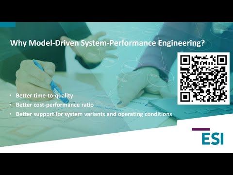 ESWEEK 2021 Industry Session - Model-Driven System-Performance Engineering for CPSs