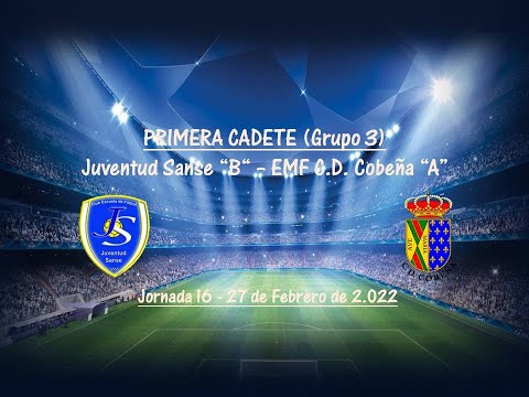 Video Partido Futbol 11 Jornada 16 Cadete B vs EMF Cobeña A 27022022