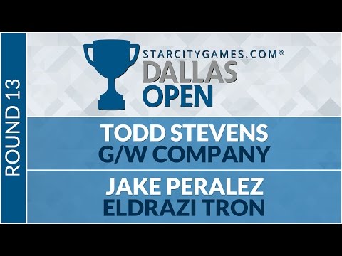 SCGDFW - Round 13 - Jake Paralez vs Todd Stevens (Modern)