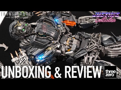 Transformers Lockdown Age of Extinction Threezero Unboxing & Review