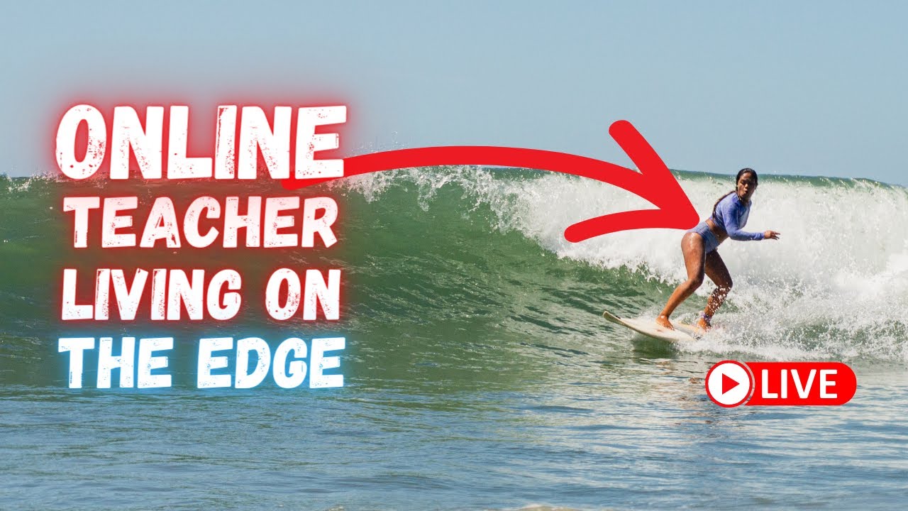 How does she TRAVEL & TEACH ONLINE? (as a digital nomad!)