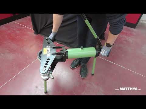 Hydraulische buizenplooier