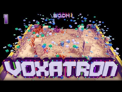 EIN EPISCHES ABENTEUER - Let's Play Voxatron #1 [Deutsch/1080p]