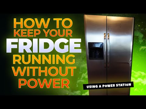 Don't Lose Your Food! Running a Refrigerator During a Power Outage