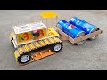 How To Make Matchbox Tank Road Roller With Soda Can At Home DIY Matchbox Tractor Soda Can Trolley