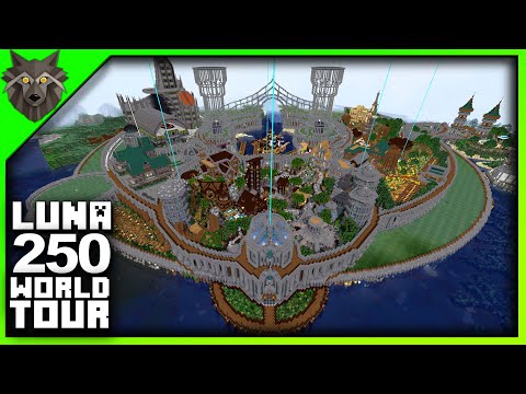 LOBO's garage - MINECRAFT Survival 250 | Single Player WORLD TOUR!!! | 5 Years Solo | Shaders On | LUNA SSP Phase 3