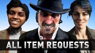 Red Dead Redemption 2 - All Item Requests &amp; Locations (Errand Boy Trophy)