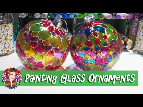 Painting Glass Ornaments Tutorial - Tips and Advice on...