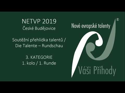 NETVP 2019 - Soutěžní přehlídka talentů - 3. KATEGORIE