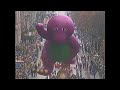 1999 CBS All American Thanksgiving Parade Featuring Barney BabyBop BJ Appearance