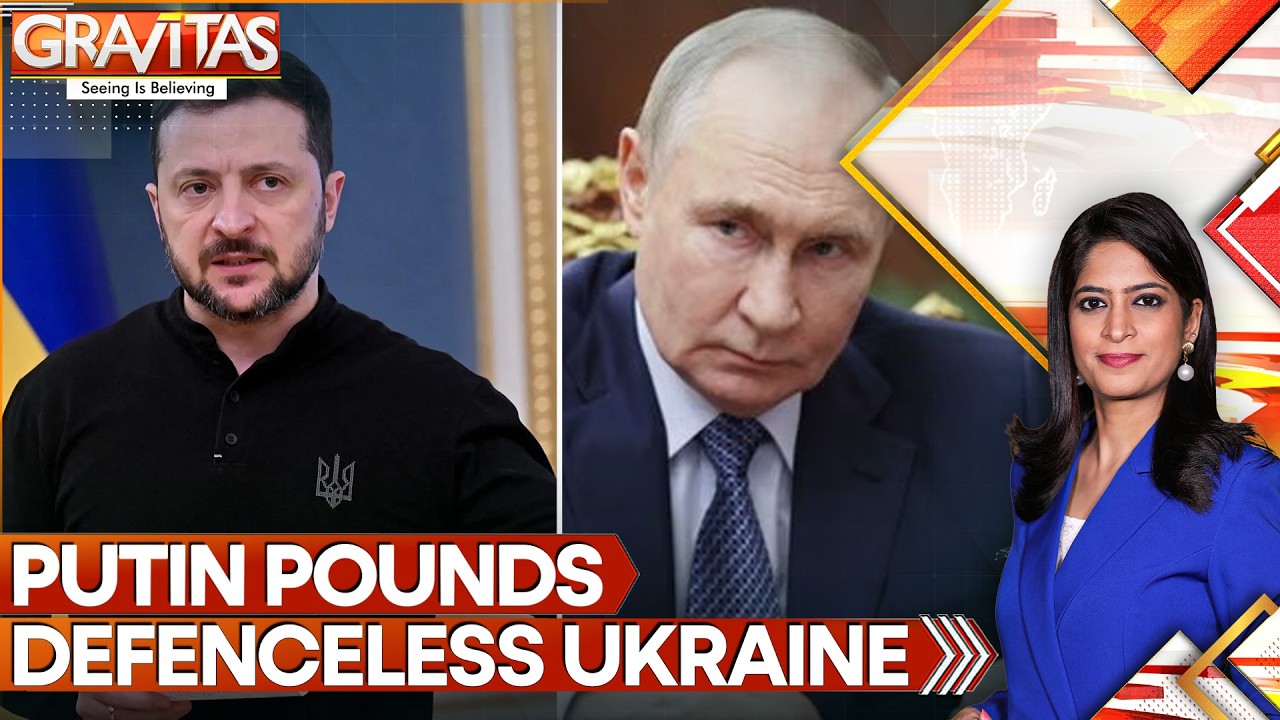 Russia Leaves 6,00,000 Ukrainians in Freezing Darkness,  Zelensky Bemoans Lack of US Help | Gravitas