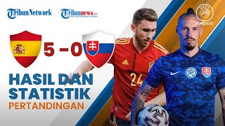 Highlight & Hasil Pertandingan Euro 2020 Slowakia 0-5 Spanyol: Morata Sempat Gagal Eksekusi Pinalti