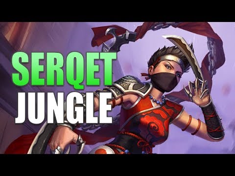 SMITE Conquest: Serqet Jungle Gameplay | Play-by-Play