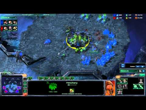 FnaticmsiSen (Z) vs JulyZerg (Z) Quarter Finals Dreamhack Summer 2011 Game 2