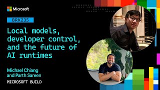 Local models, developer control, and the future of AI runtimes | BRK235