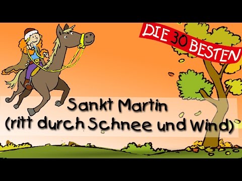 Sankt Martin (ritt durch Schnee und Wind) - Die besten Herbstlieder || Kinderlieder