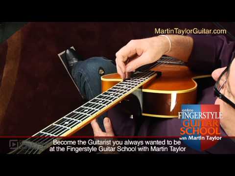 Fingerstyle Guitar Lessons with Martin Taylor: Using Harmonics