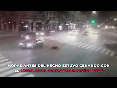 El YouTuber argentino Franco Rinaldi embistió a un ciclista en Palermo