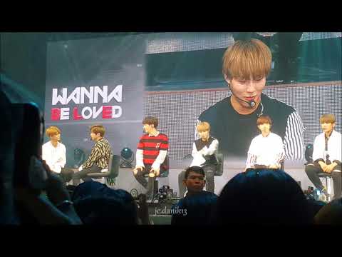 170922 Wanna One FM Singapore - Sung Woon time