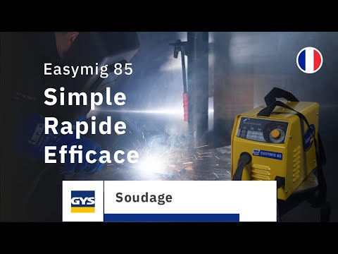 Prêt à souder : Easymig 85 - Poste à souder au fil fourré sans gaz