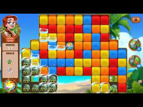 Lost Island Blast Adventure Level 1737 NO BOOSTERS - A S GAMING