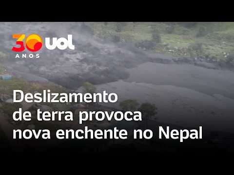 Nepal: deslizamento de terra provoca nova enchente e deixa rastro de destruição; vídeos