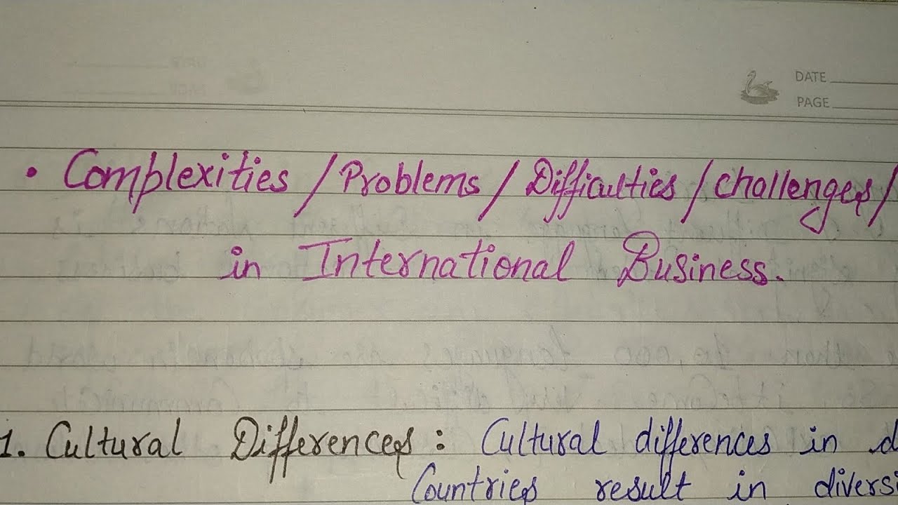 #5 complexities in international business | problems | difficulties | challanges of ib | UGC net.