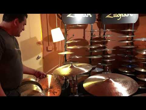 Bill Stewart style 24” ride cymbal by Cymbal Craftsman comparison with Zildjian Prototype Complex