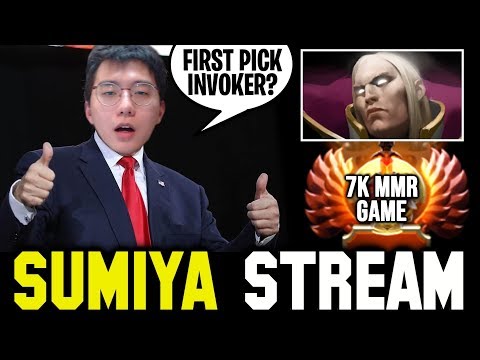 He First Pick Invoker against SUMIYA | Sumiya Invoker Stream Moment #907