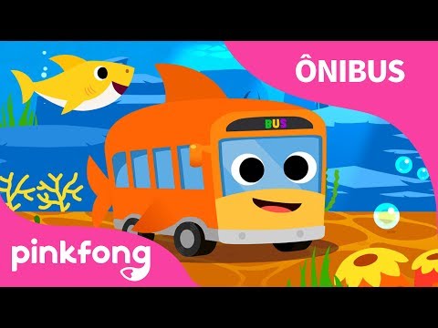 Ônibus Tubarão | Canções de carro | Ônibus | Pinkfong Canções para crianças