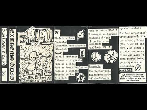 Extremo Ódio - Miséria e fome | k7 - 1994