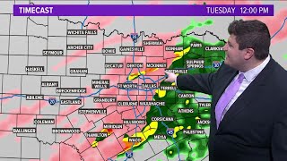 DFW ice latest Timeline and what to expect as freezing rain is expected in North Texas Mp4 3GP & Mp3