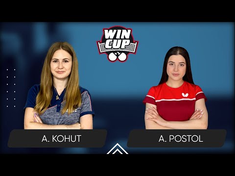 10:30 Alina Kohut - Anastasiia Postol 13.12.2024 WINCUP Women Master. TABLE 1