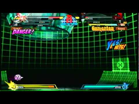 Marvel vs Capcom 3 Xbox Live Player Match vs jerseyjest194