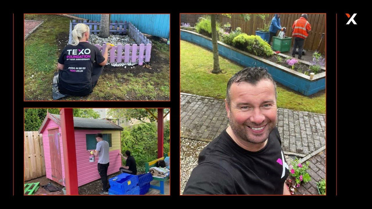 Glenlaw Hospital Sensory Garden Makeover