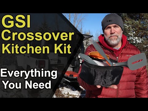 GSI Crossover BEST Kitchen Camping Cooking Kit