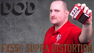 Video thumbnail for DOD FX55C Supra Distortion by Cryptic Mask Guitar