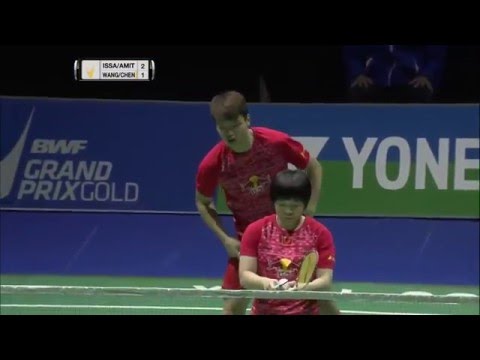 Swiss Open 2016 | Badminton F M4-XD | Issa/Amit vs Wang/Chen