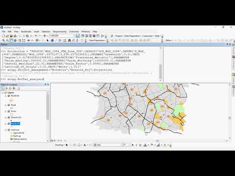 Arcmap Introduction To Python Window Arcpy