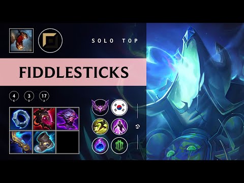 Fiddlesticks Top vs Shen - KR Master Patch 25.24